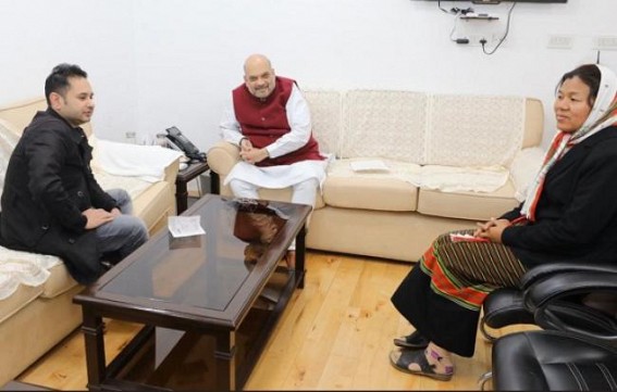 Pradyot Manikya met Amit Shah, no written assurance from Home Minister on CABâ€™s exclusion in Tripura